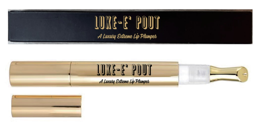 LUXE-E POUT: A Luxury Vegan Extreme Lip Plumper for a Fuller, More Voluminous Lips