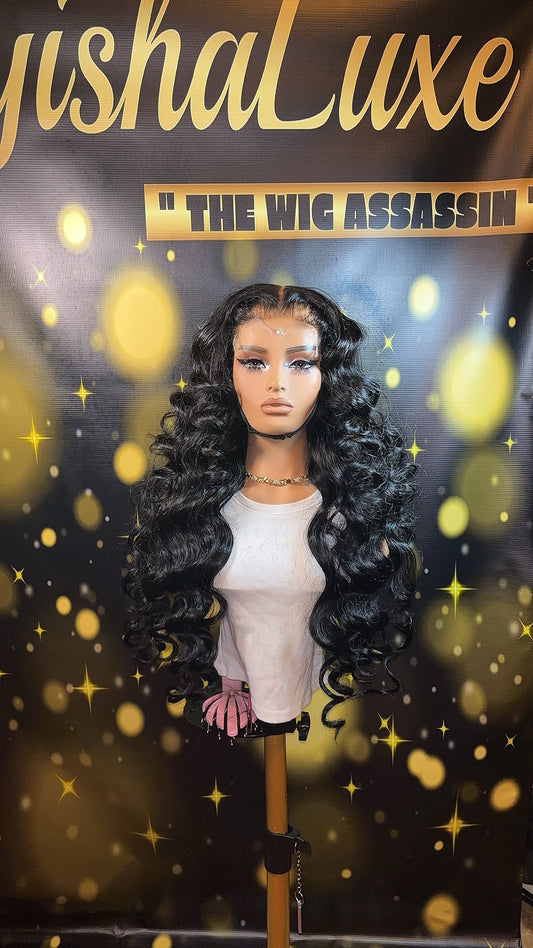 “Annise” A Pre-Styled Premium Indian Raw Wavy Wig